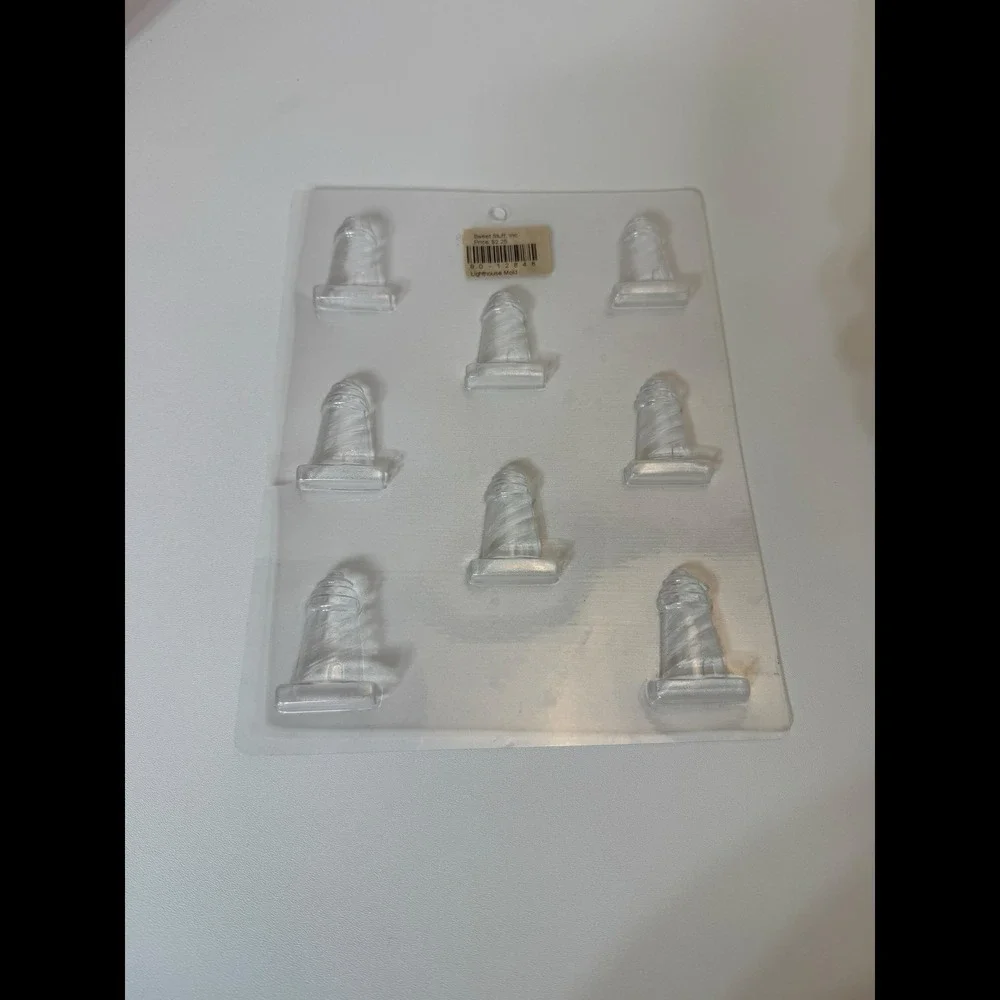 Plastic‎ Candy Molds Beach Summer Sailing Nautical 2 Nautical Trays 1 Lighthouse